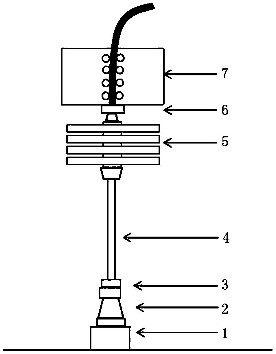 Controllable impact-wave shale reservoir pre-fracturing method