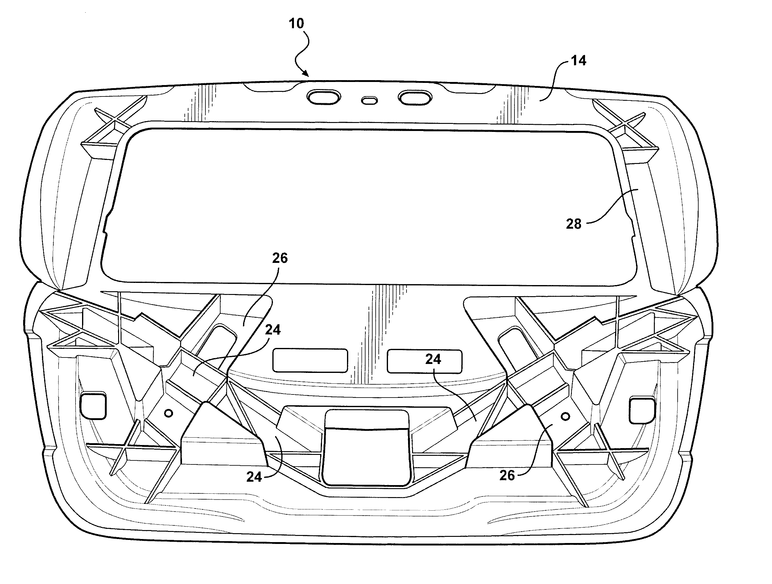 Composite liftgate system