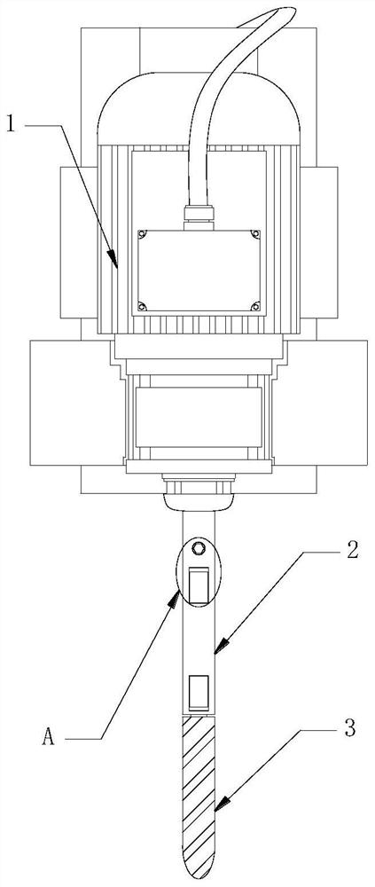 Positioning and punching device for building steel formwork production and machining and punching method