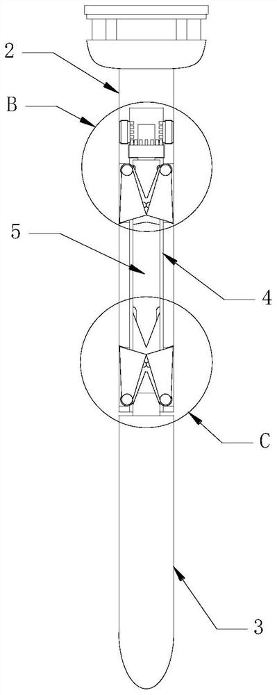 Positioning and punching device for building steel formwork production and machining and punching method