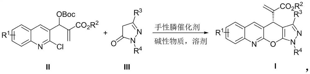 A kind of pyranopyrazole acrylate derivative and its preparation method and application