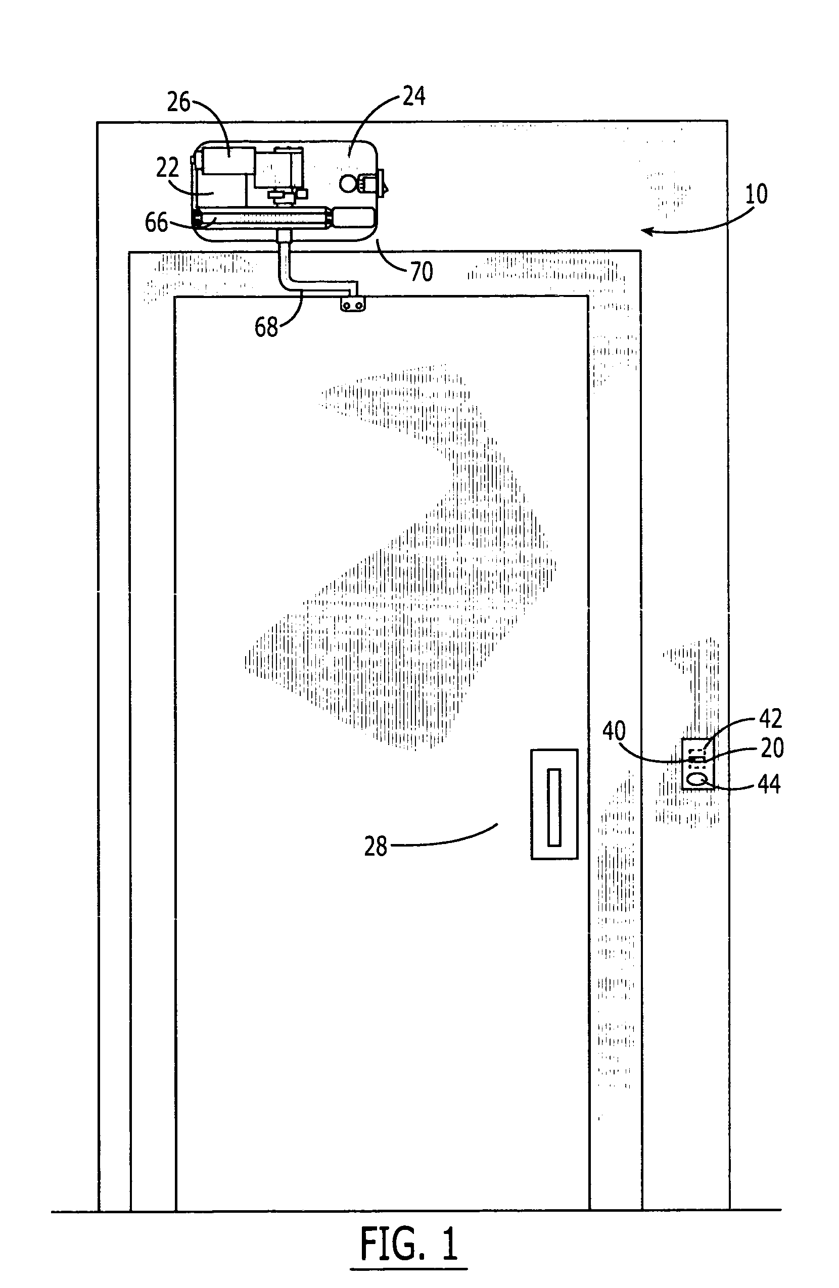 Hands-free door opener and method