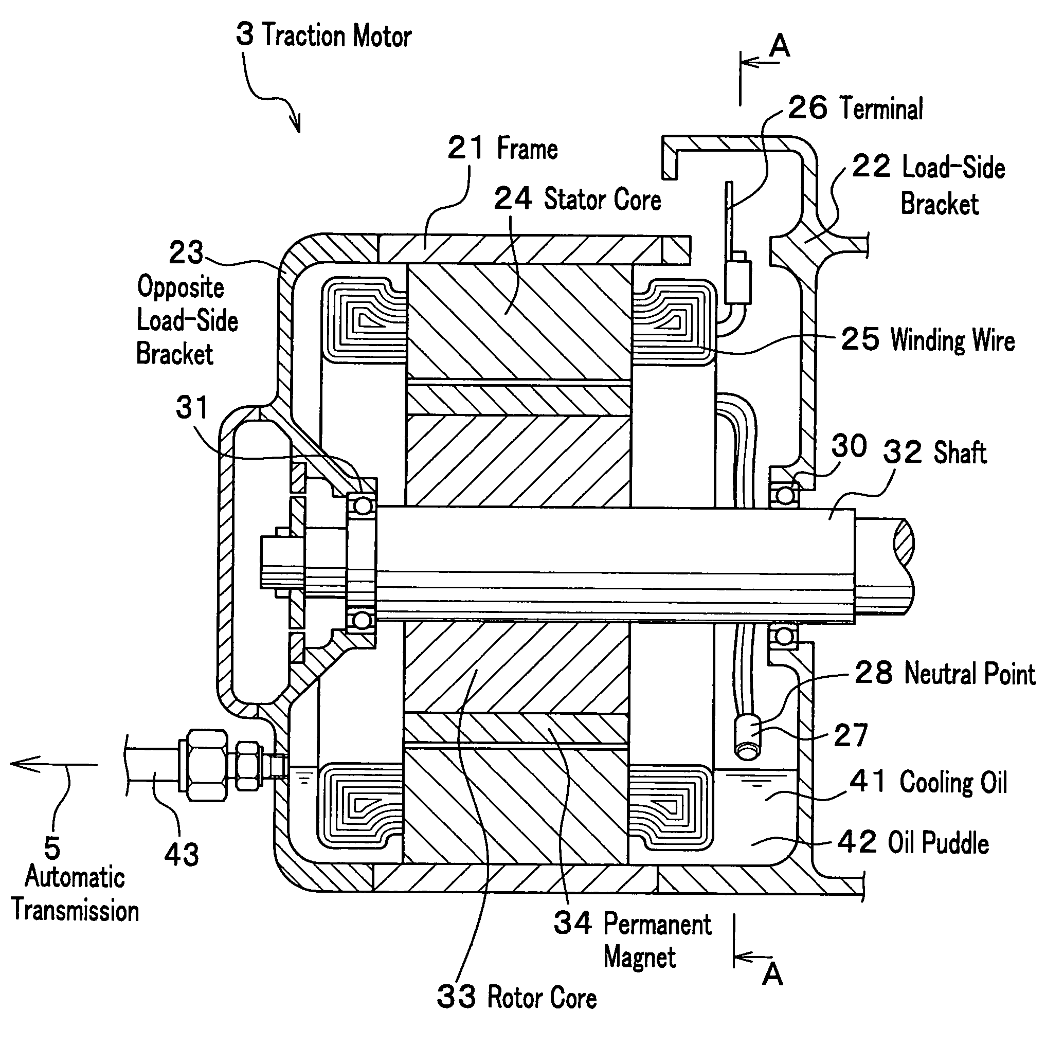 Motor cooling system