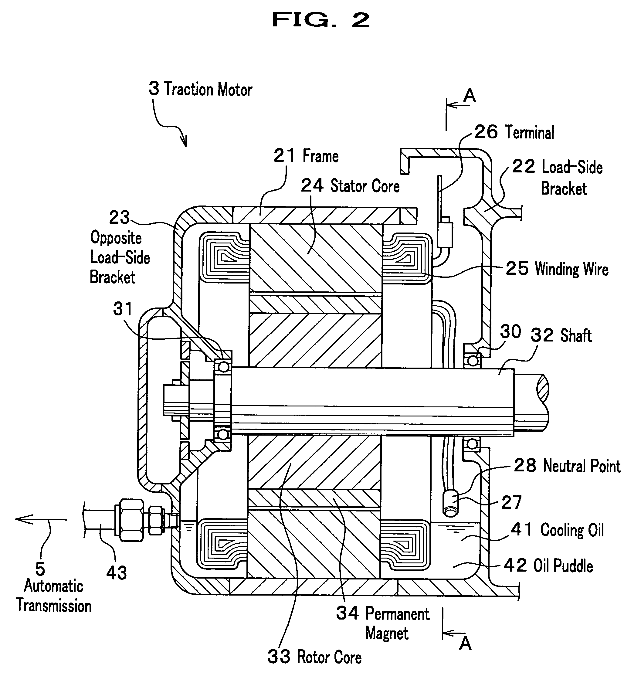 Motor cooling system