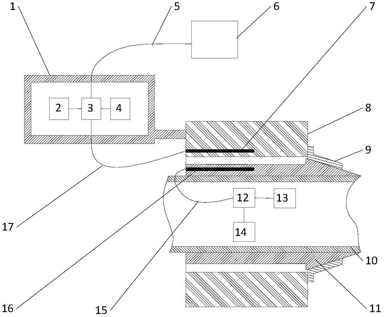 Information interaction system for deep sea auv docking platform based on underwater high-speed wireless communication