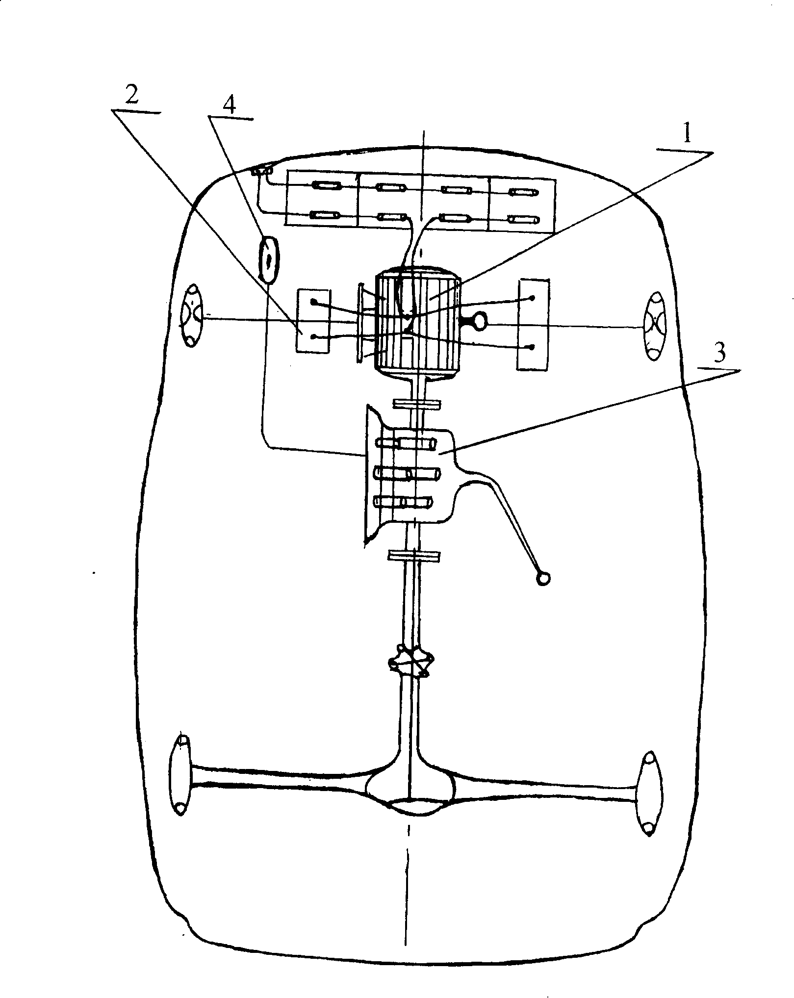 Motor vehicle drive agency and its shift speed change method