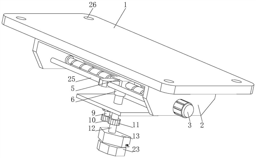 Adjustable limiting support and adjusting method thereof