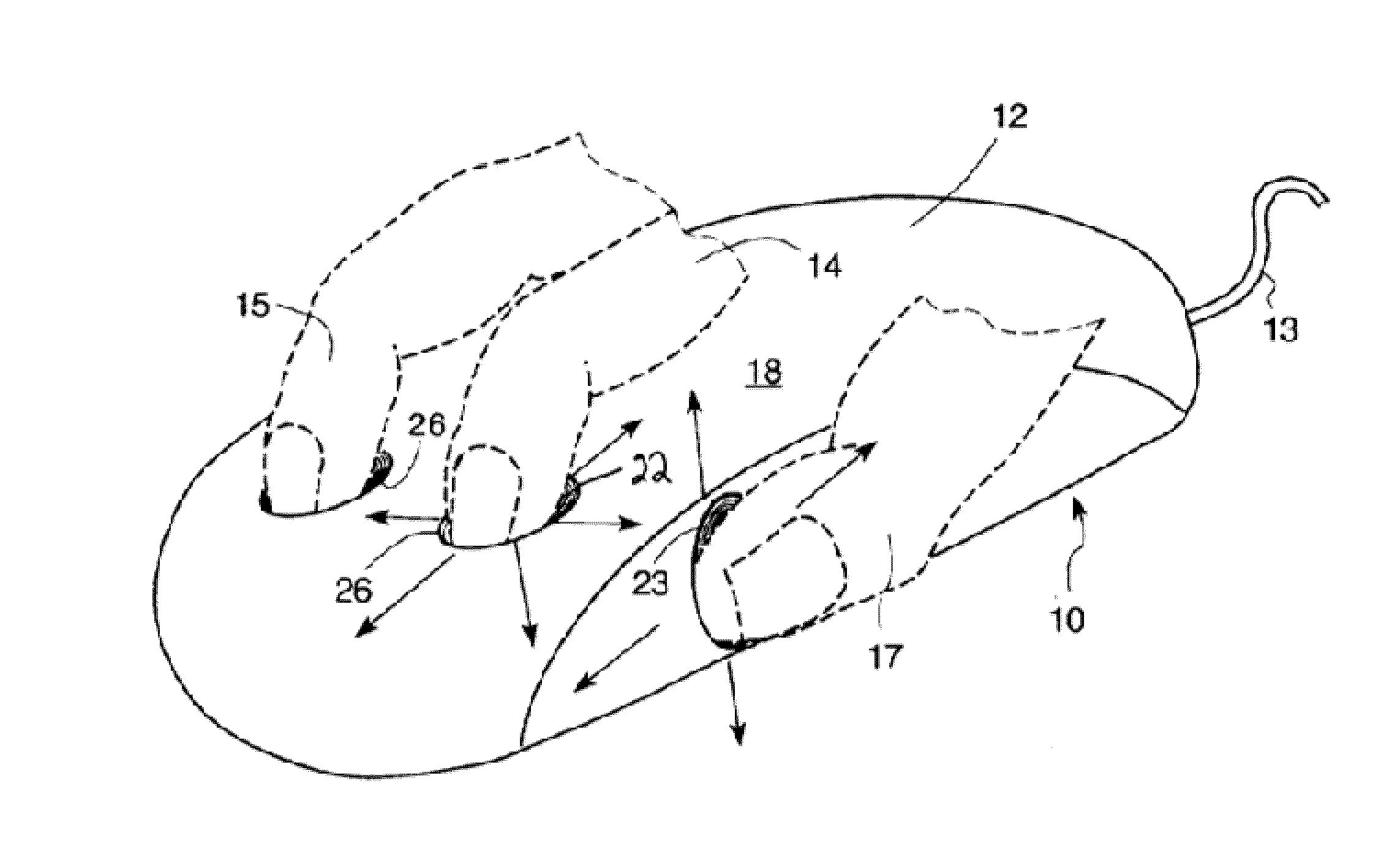 Input arrangement for electronic devices