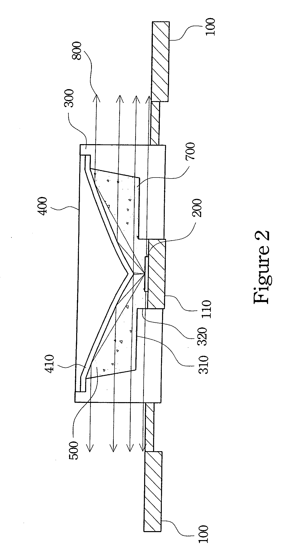 Side emitting LED