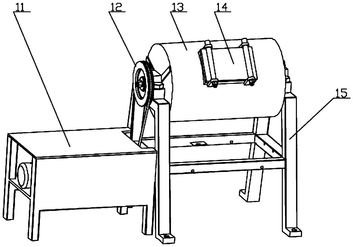 Rolling deburring equipment and rolling deburring method thereof