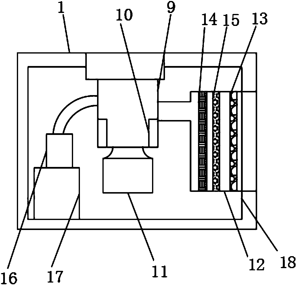 Integrated electric appliance for family living rooms