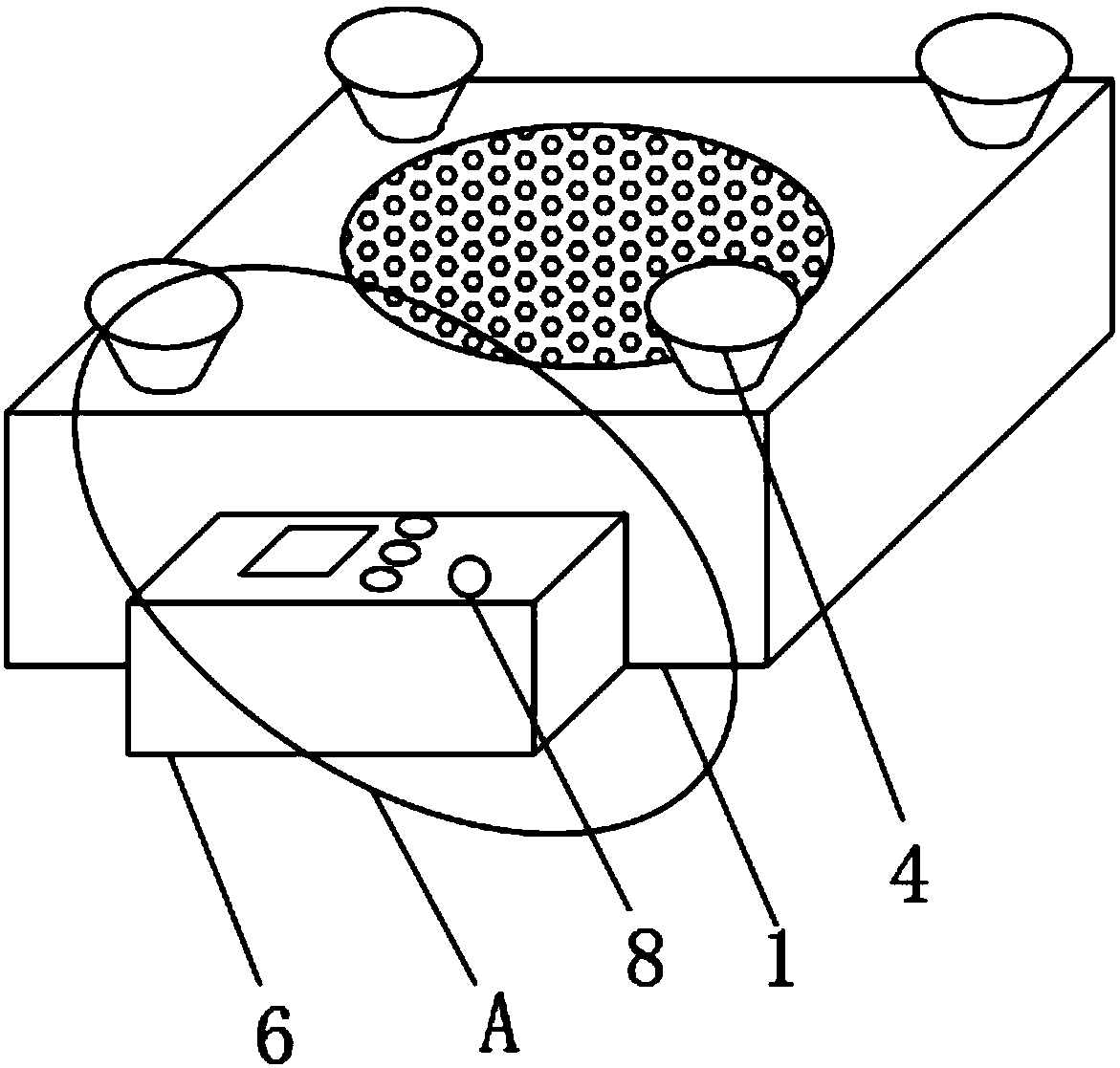 Integrated electric appliance for family living rooms