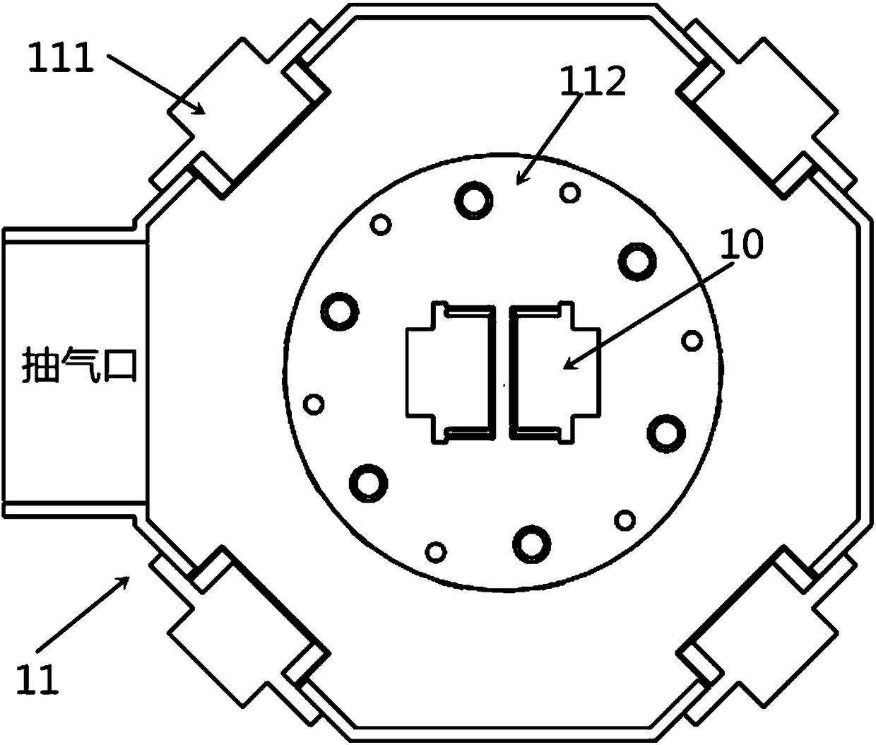 Symmetric magnetron sputtering process and application of diamond-like carbon coating thereof