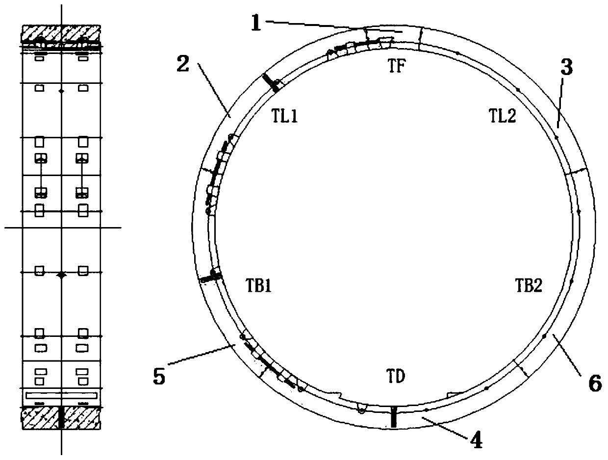 A shield tunnel lining segment and its reinforcement method