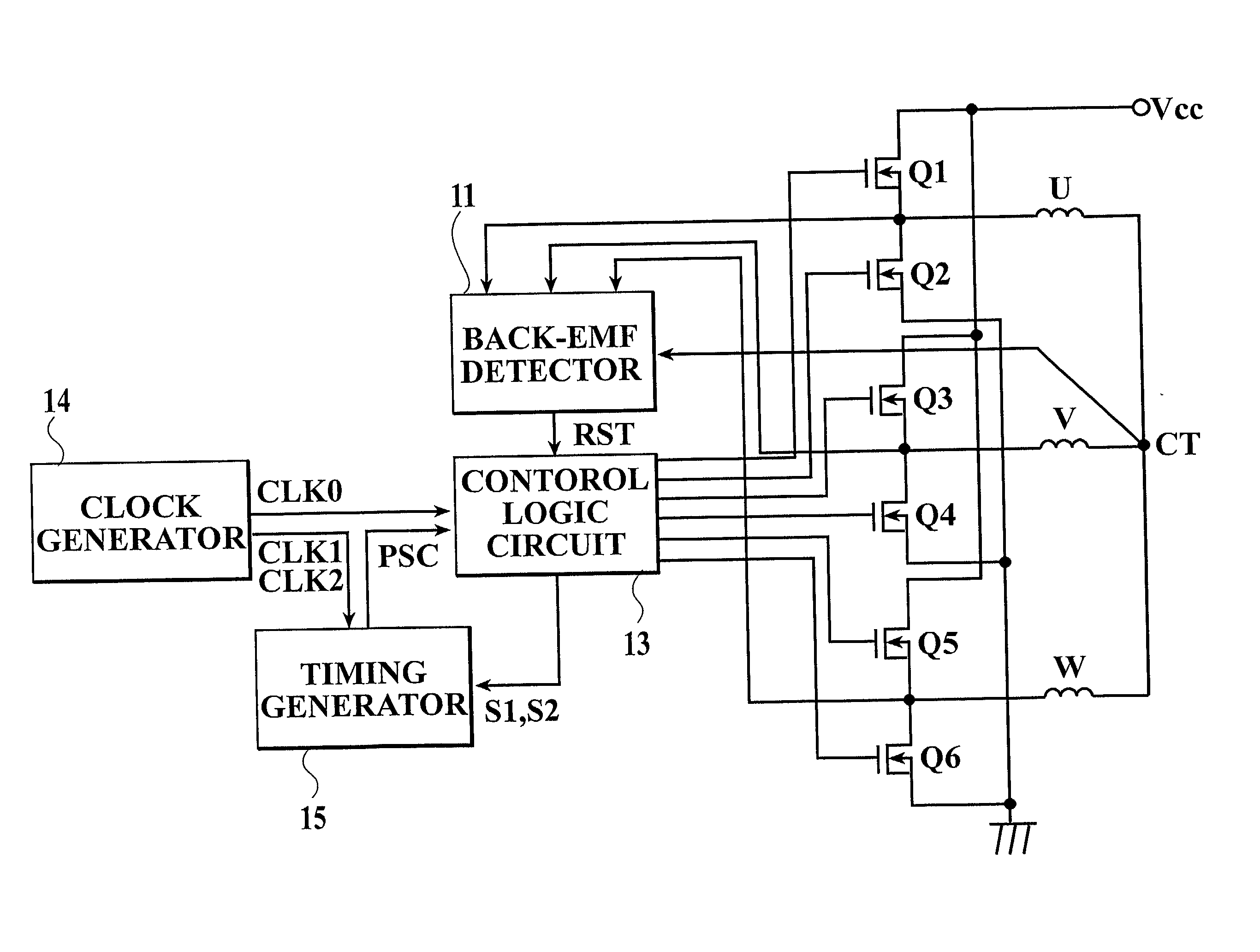 Apparatus for driving brushless motor