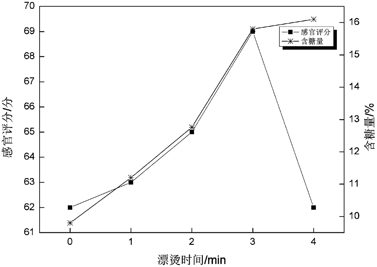 Hollow plum preserved fruit and preparation method thereof