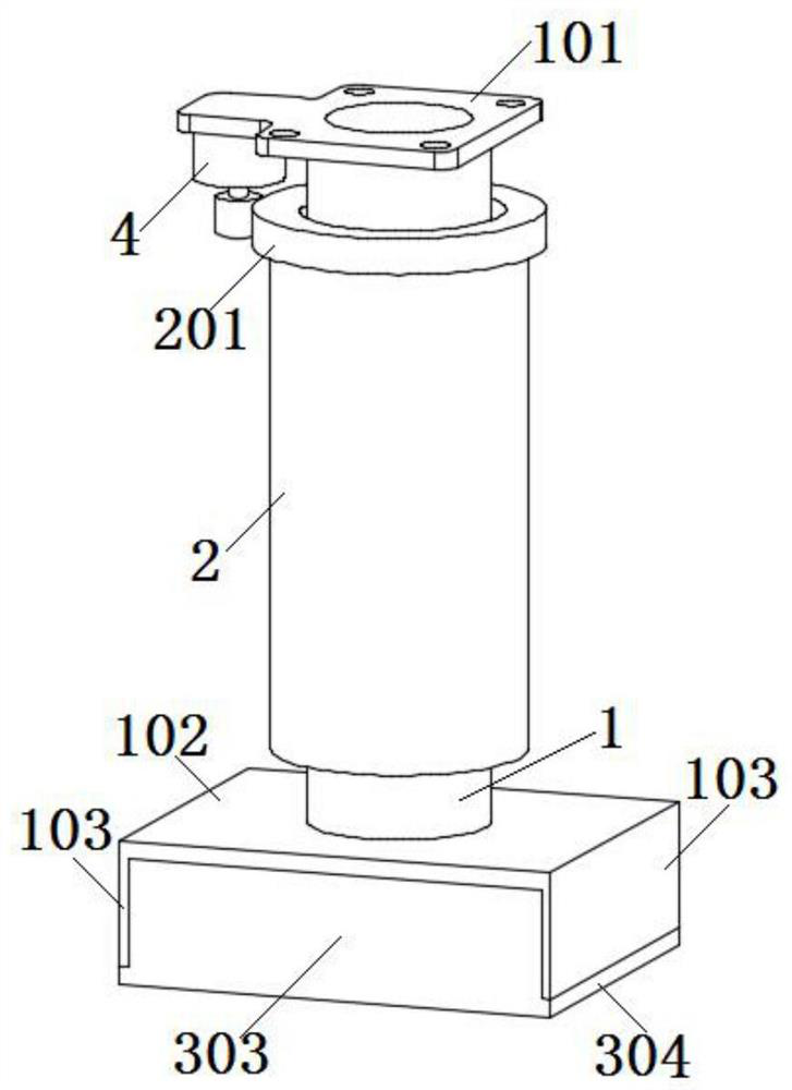 An adjustable projection device for smart classroom