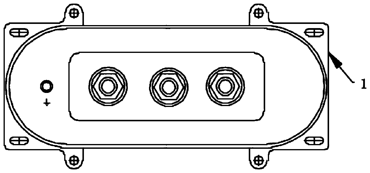 Explosion-proof power capacitor capable of actively cutting off power supply