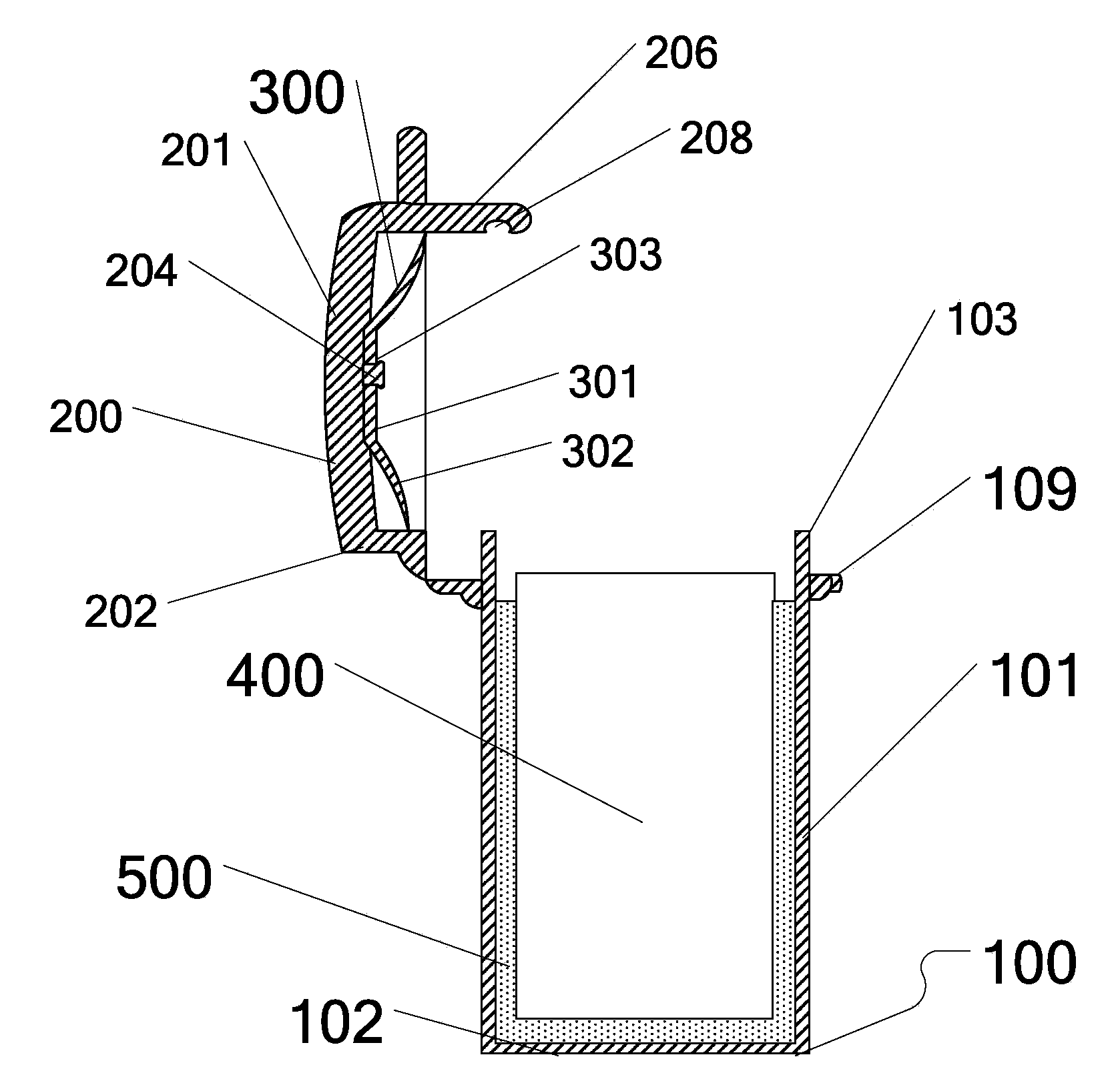 Reagent bottle