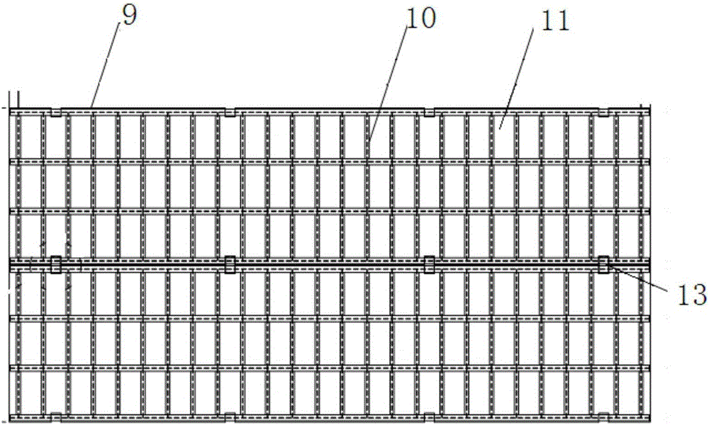 Pile sinking construction method based on assembly movable platform