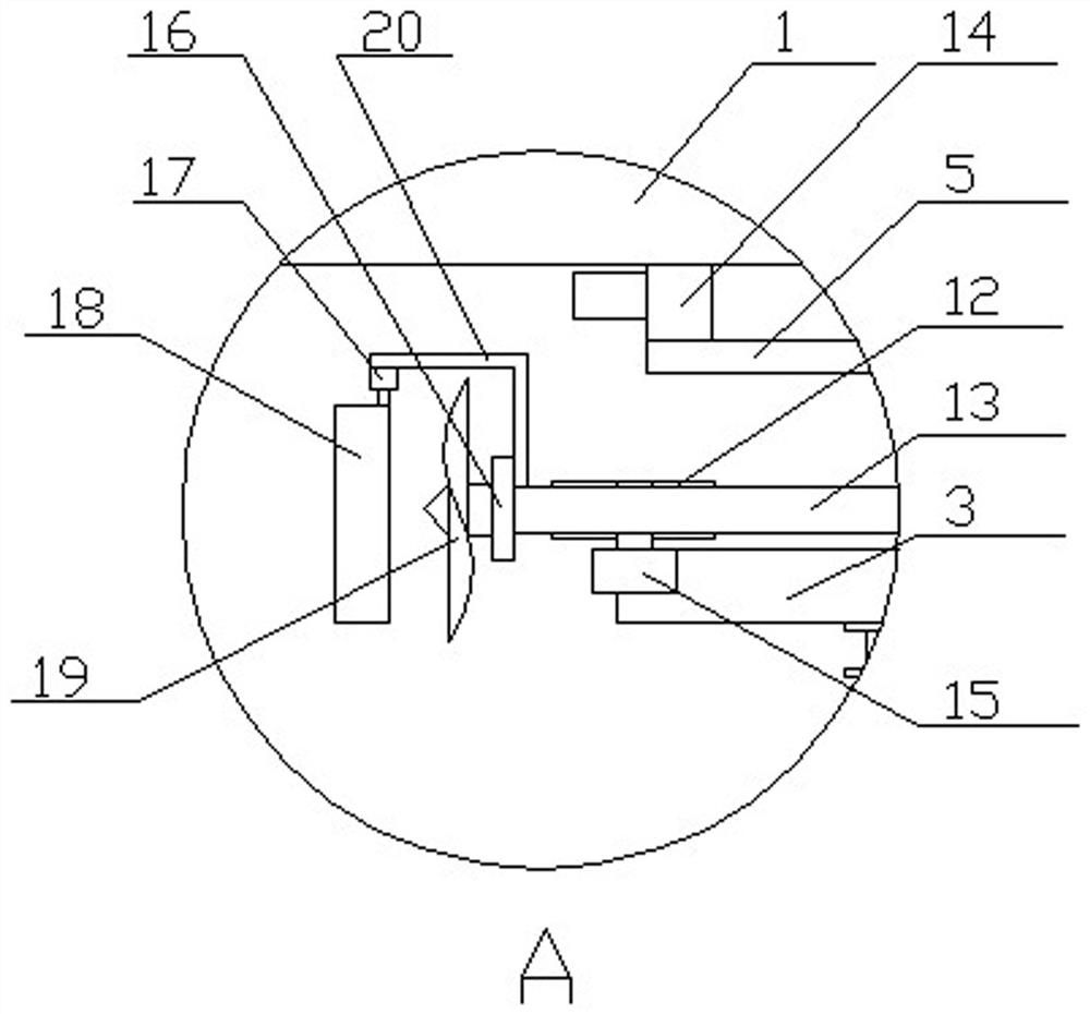 An overhead line winding cleaning device