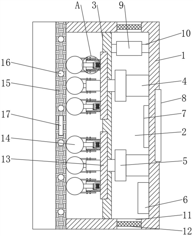 Difunctional tremor instrument for relieving non-tumor mechanical intestinal obstruction and promoting peristalsis