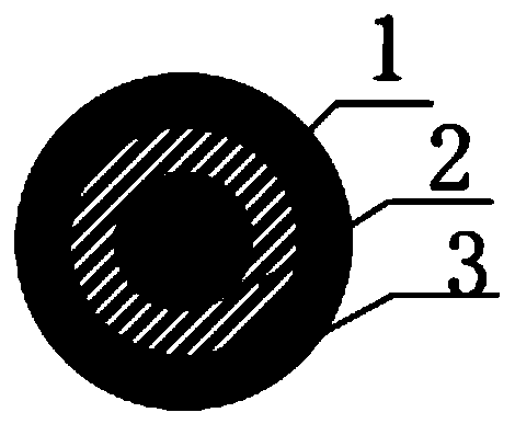 A composite anchor for frp tendons