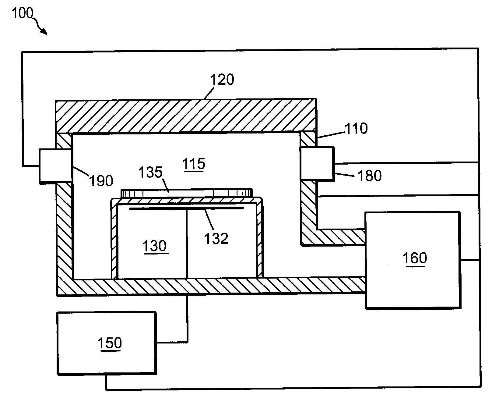 Method and apparatus for detecting a plasma