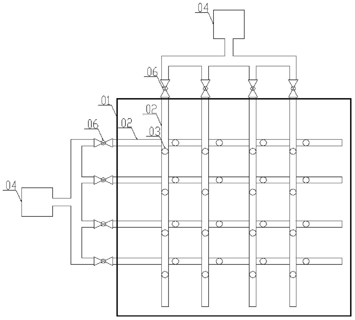 A performance testing device for flue gas pollution control equipment