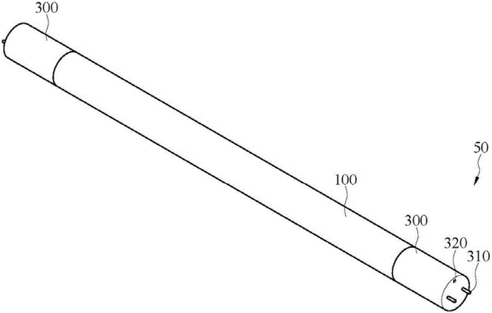 LED (light emitting diode) straight tube lamp