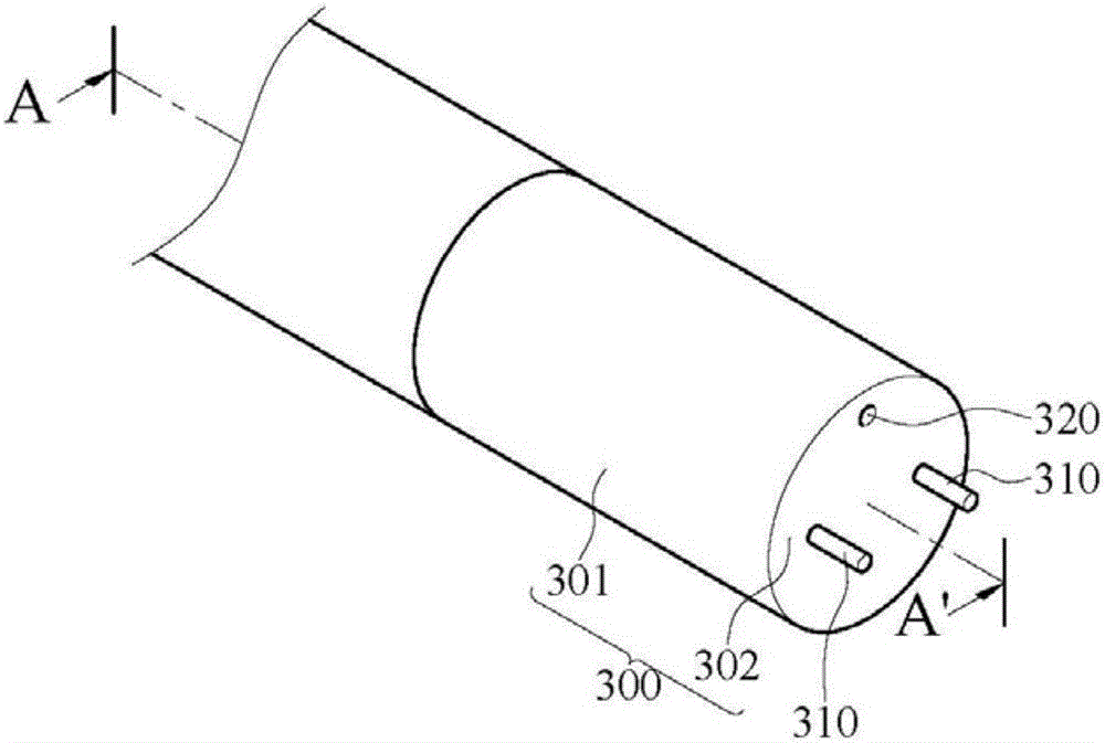 LED (light emitting diode) straight tube lamp