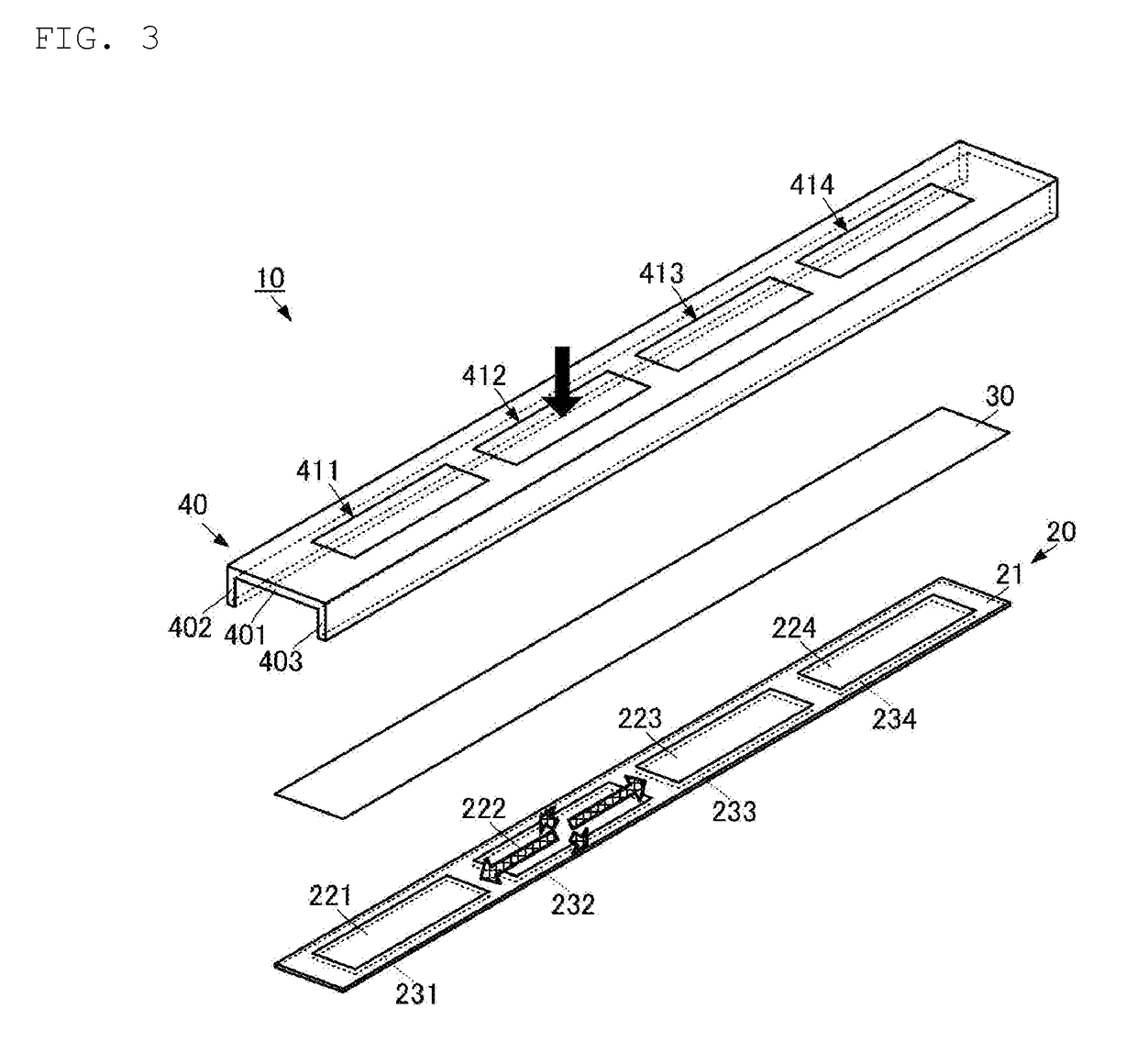 Touch input device and electronic device