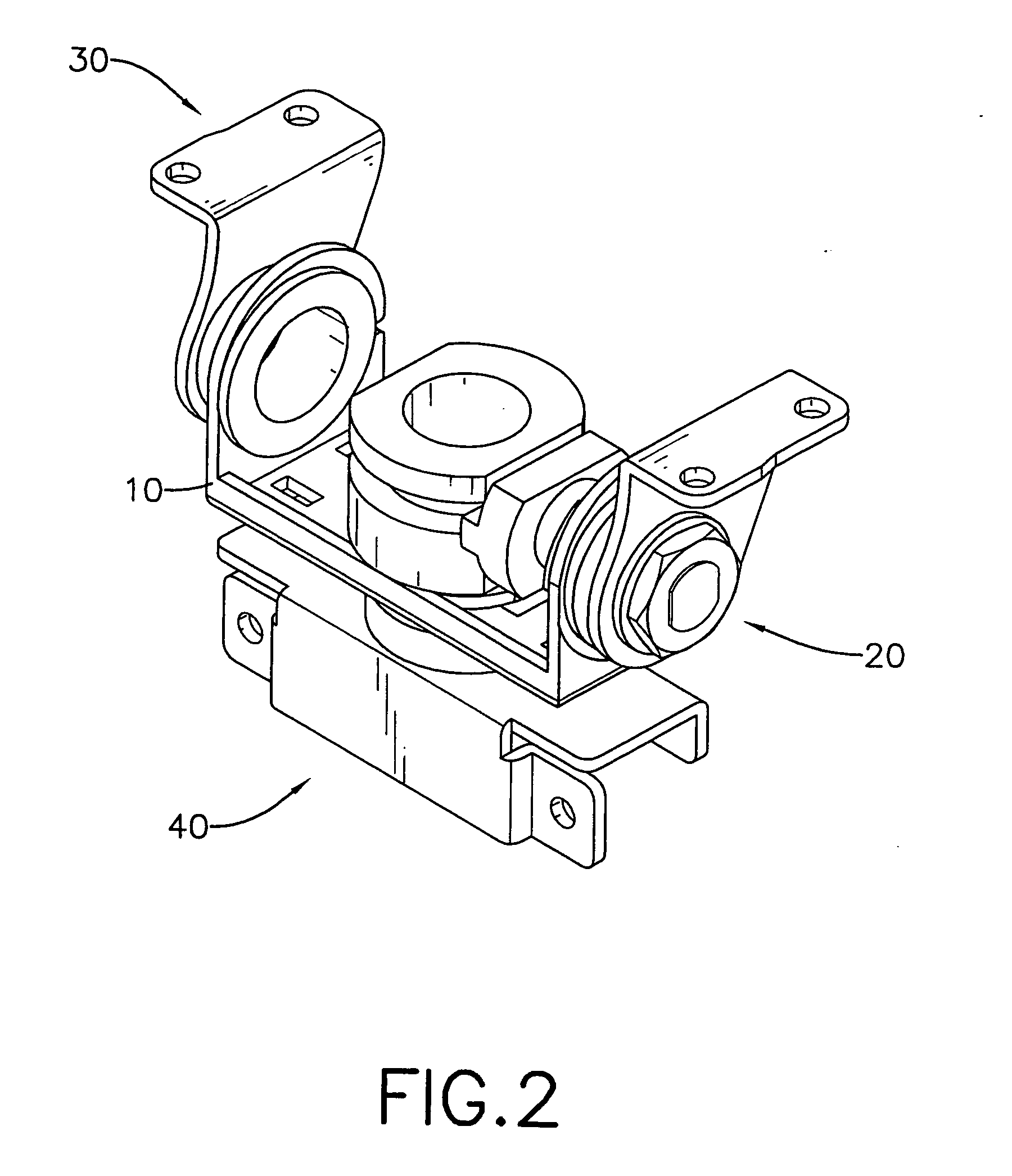 Hinge with simplified components