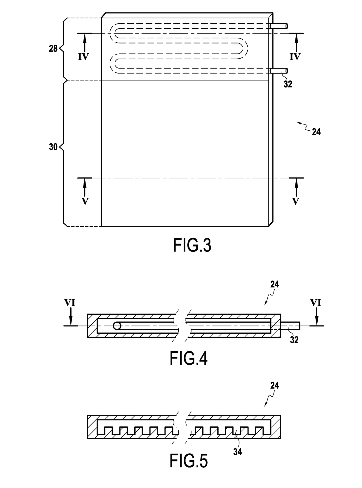 Fuel cell provided with a temperature-control system and method for thermal control of the cell