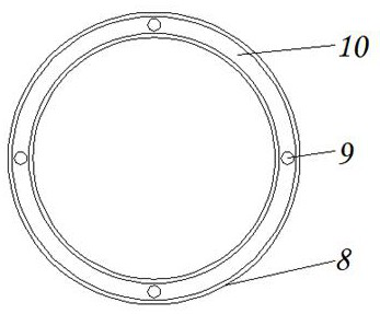 Environment-friendly building perforating device with positioning structure