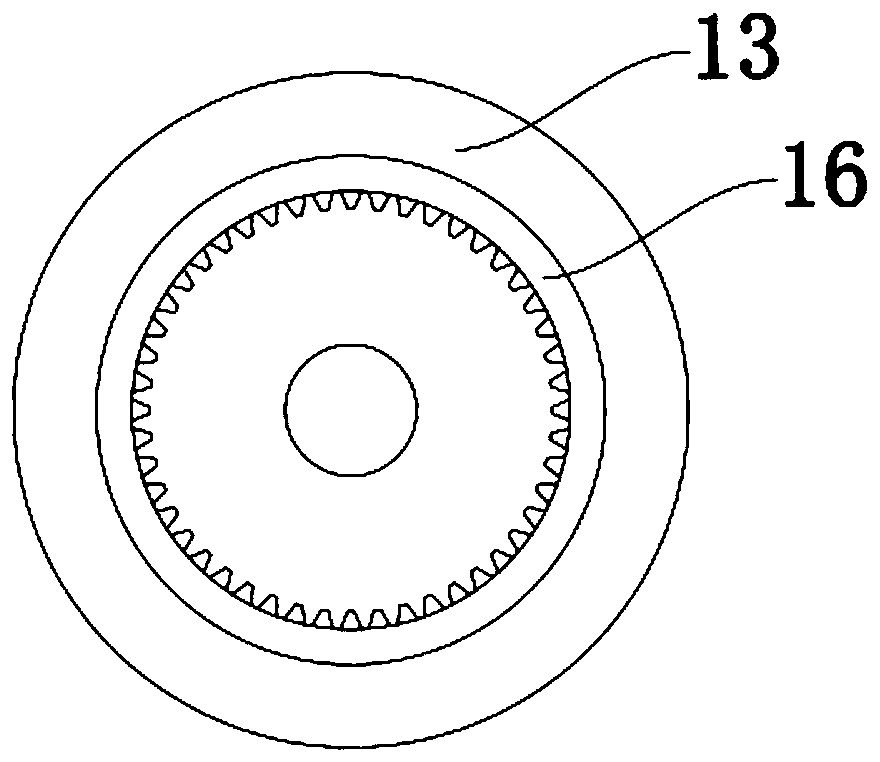 Glove processing raw material ingredient stirring device and stirring process thereof