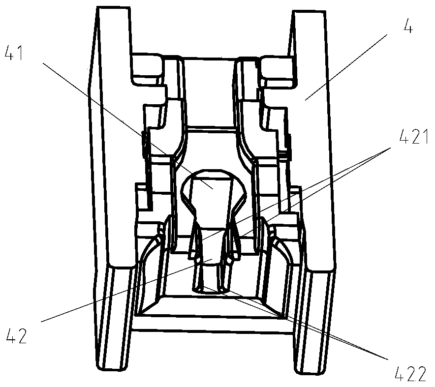 Quick-connect insert, contactor with quick-connect insert and assembly method thereof