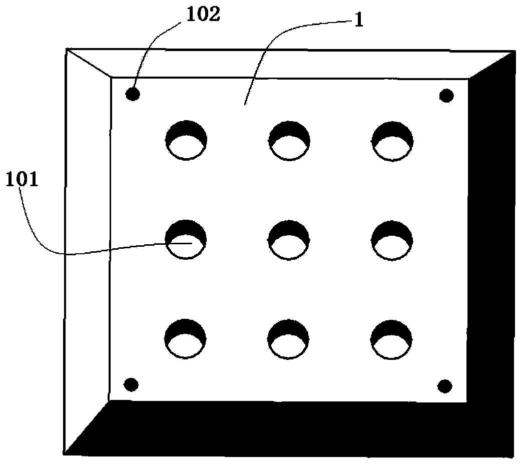 Anti-scouring device suitable for pile foundation of pile group in water and construction method thereof