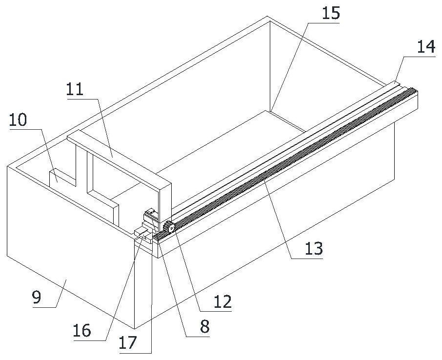 Bamboo and wood lamination symmetrical hole one-time forming device