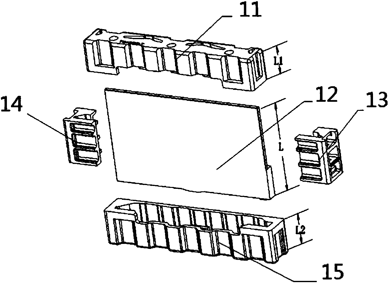 Foam liner for electric appliance packaging