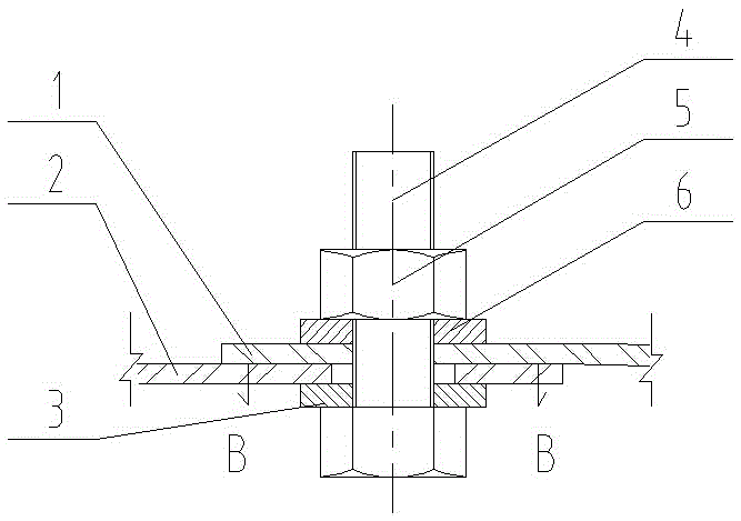 Rapid assembly type steel corrugated plate arch bridge adaptable to large foundation displacement