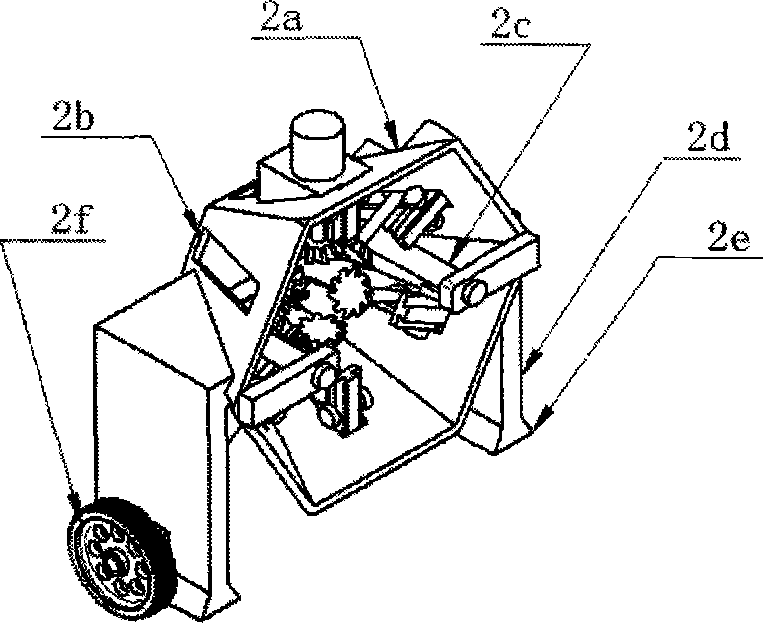 Bamboo and wood equilateral polygon milling machine