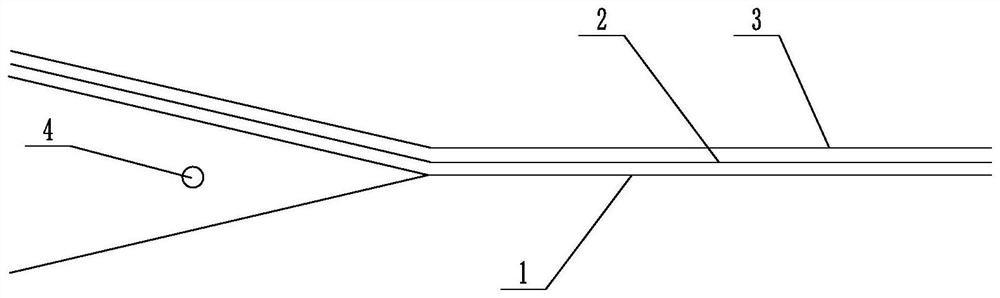 Method for simultaneously weaving plurality of pieces of fabrics on single weaving machine