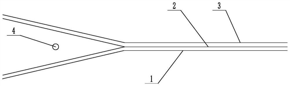 Method for simultaneously weaving plurality of pieces of fabrics on single weaving machine