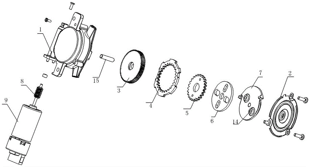 Electric lumbar support driver