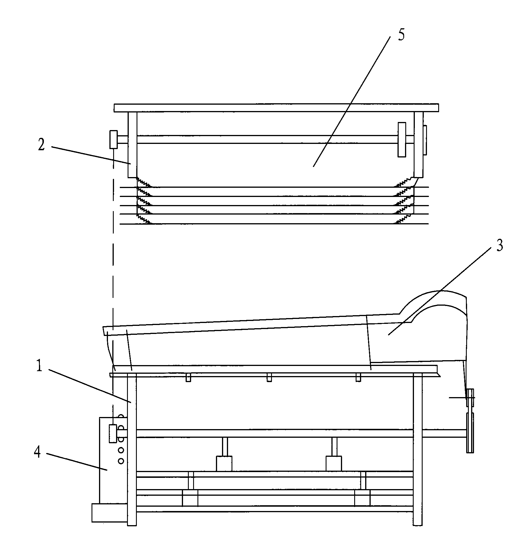 Multilayer cloth multi-shed water jet loom