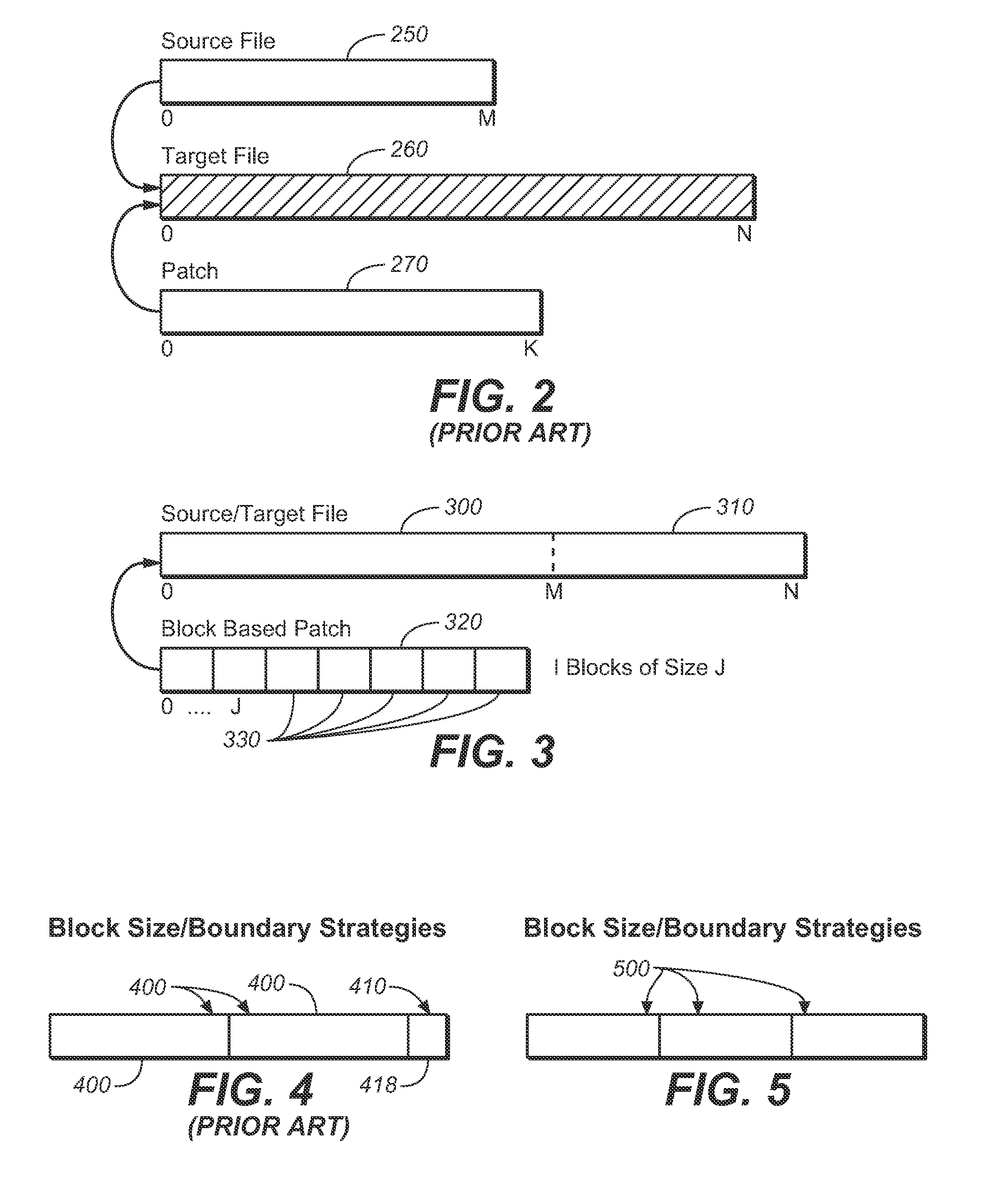 Block-based differencing algorithm