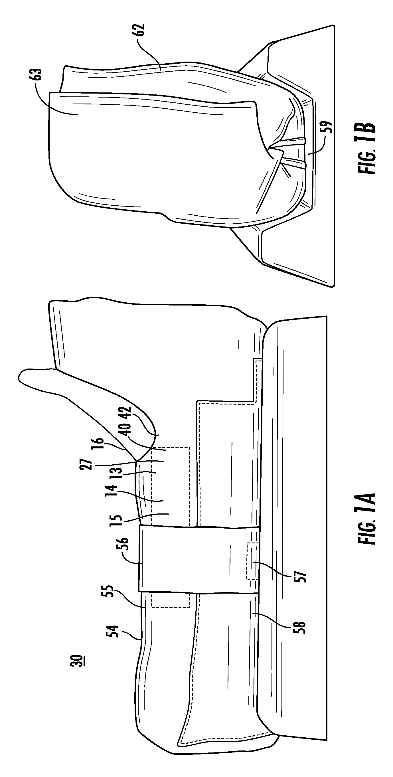 Compression device in combination with lower limb protection