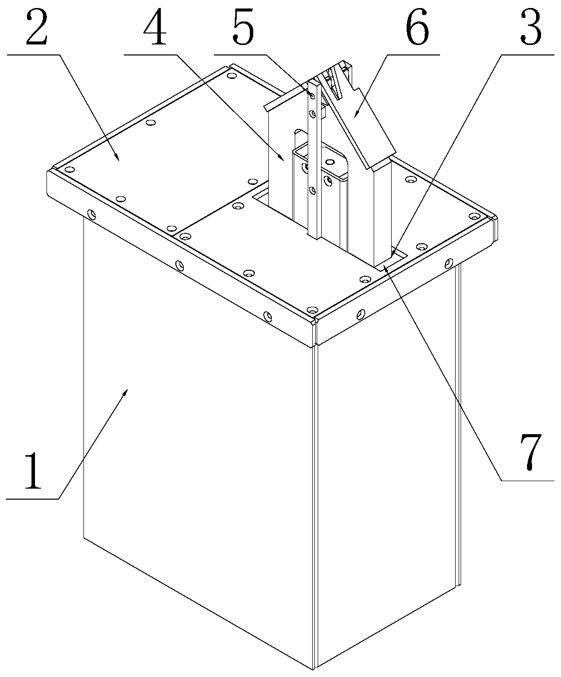 Pit plug pin for fixing movable upright post of flexible upward folding door