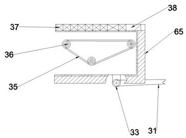 Peat drying and dewatering device capable of adjusting treatment mode according to water content